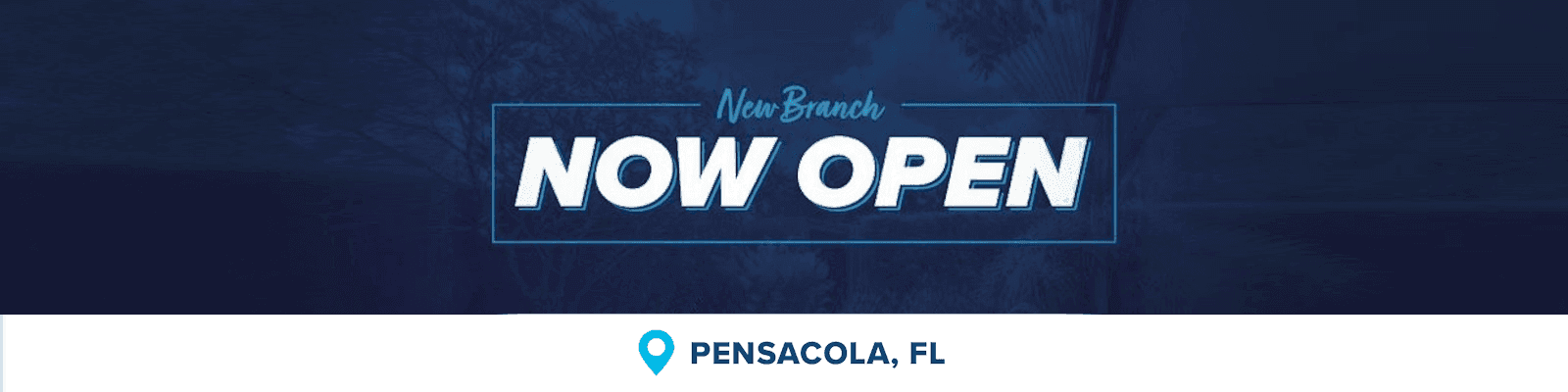 Visit us at our Pensacola location!