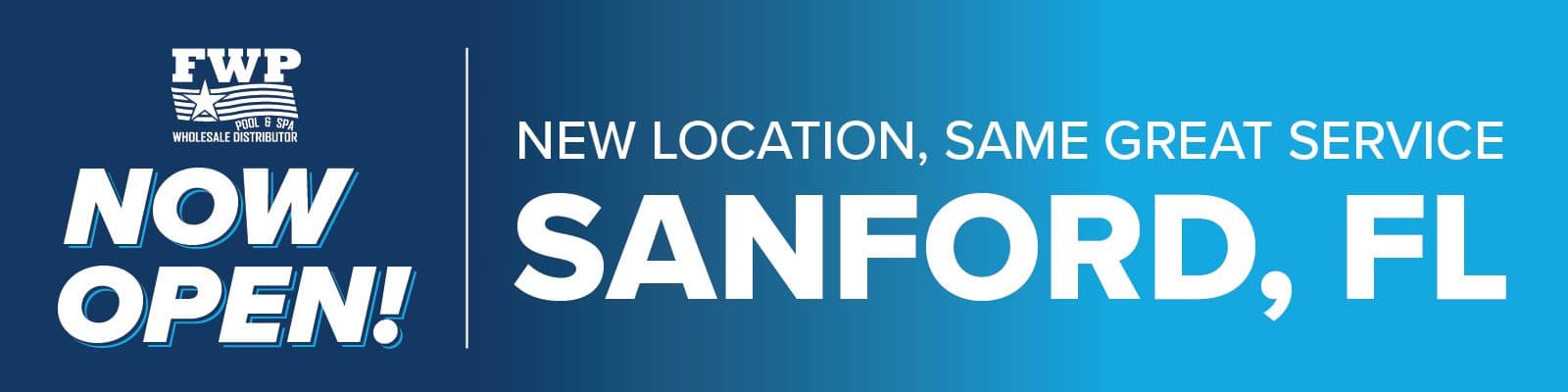 New Branch: FWP in Sanford, FL!