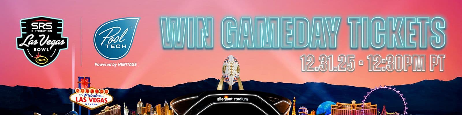 Win the Ultimate VIP Experience at the SRS Distribution Las Vegas Bowl